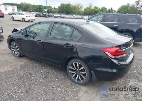 2014 Honda Civic Ex-L from USA, damaged, VIN 19XFB2F97EE223513